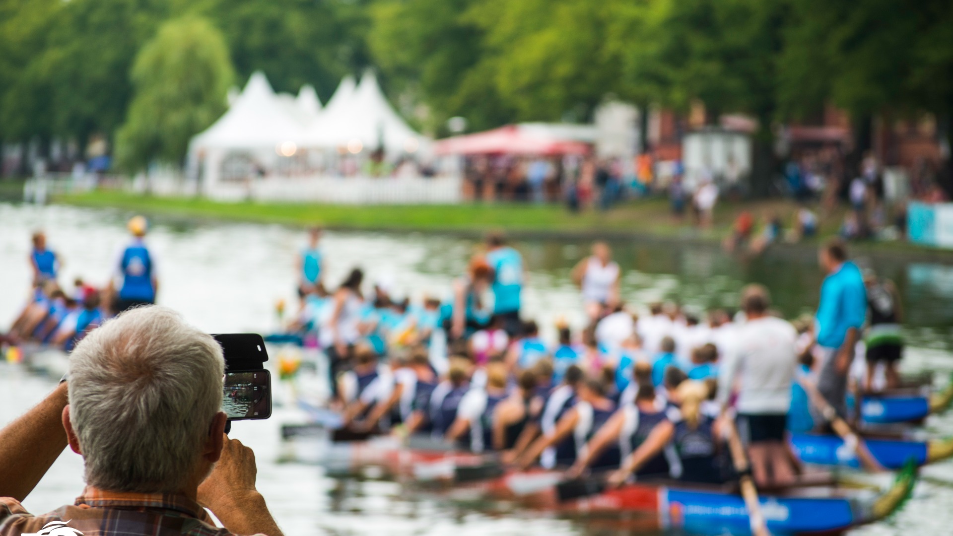 Schweriner Drachenbootfestival am Pfaffenteich 2019